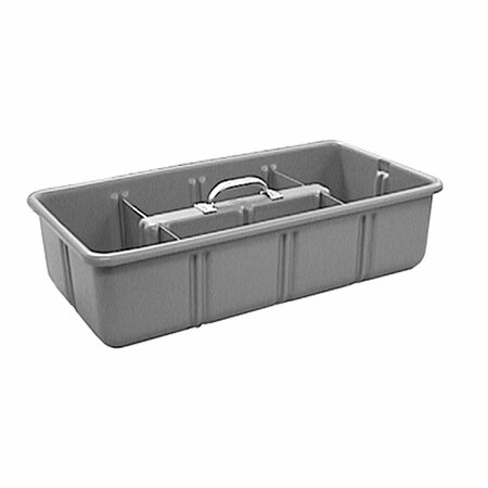 JONES STEPHENS Tool Tote Tray, 12 in. x 24 in. x 6 in. with 6 Dividers T60121
